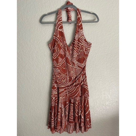 Speechless Dresses & Skirts - Vintage Y2K NWT Speechless Red Gold Dot Formal Party Dress Womens Size M Juniors